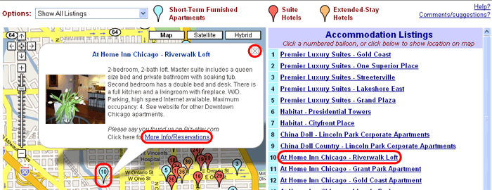 listing bubbles